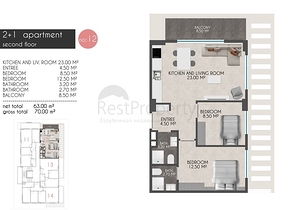 للمستثمرين - مجمع سكني على البحر مباشرة - قيد الانشاء - كاستل / الانيا