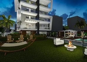 للمستثمرين - مجمع سكني على البحر مباشرة - قيد الانشاء - كاستل / الانيا