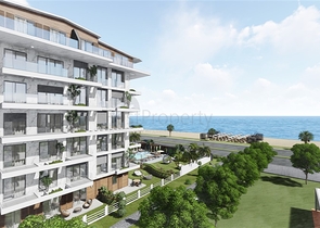 للمستثمرين - مجمع سكني على البحر مباشرة - قيد الانشاء - كاستل / الانيا