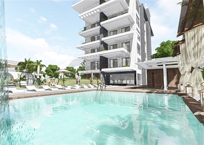 للمستثمرين - مجمع سكني على البحر مباشرة - قيد الانشاء - كاستل / الانيا