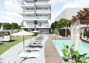 للمستثمرين - مجمع سكني على البحر مباشرة - قيد الانشاء - كاستل / الانيا