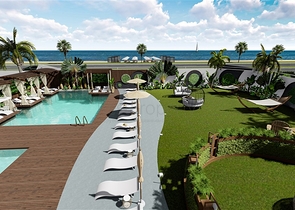 للمستثمرين - مجمع سكني على البحر مباشرة - قيد الانشاء - كاستل / الانيا