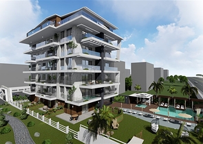 للمستثمرين - مجمع سكني على البحر مباشرة - قيد الانشاء - كاستل / الانيا