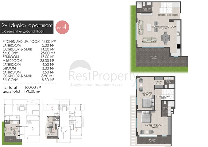 مجمع سكني حديث - قريب من البحر - في كاستل / الانيا 