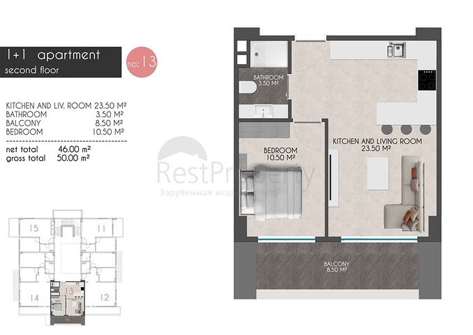 مجمع سكني حديث - قريب من البحر - في كاستل / الانيا 