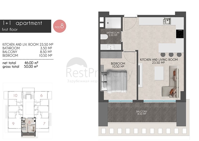 مجمع سكني حديث - قريب من البحر - في كاستل / الانيا 