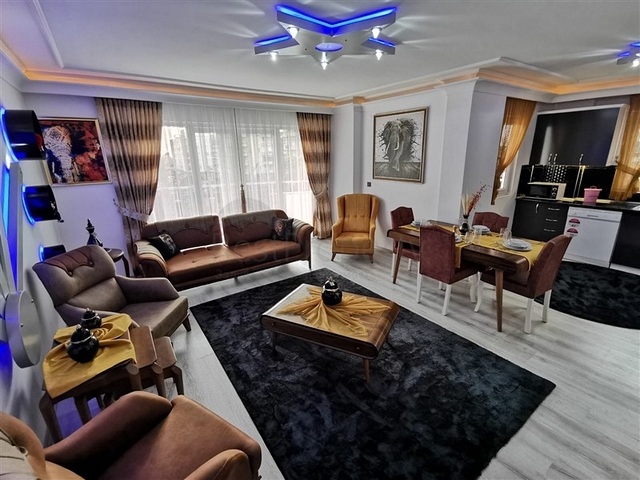 شقة فاخرة - تصميم غرفتين وصالة - مهموتلار / الانيا 