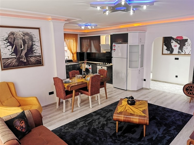 شقة فاخرة - تصميم غرفتين وصالة - مهموتلار / الانيا 