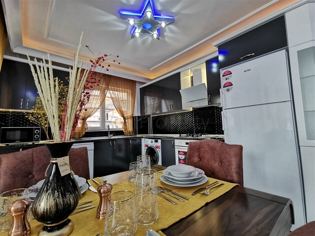 شقة فاخرة - تصميم غرفتين وصالة - مهموتلار / الانيا 