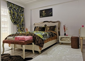 شقة فاخرة - تصميم غرفتين وصالة - مهموتلار / الانيا 