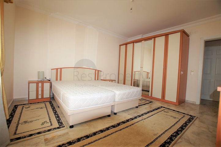 اطلالة بحر - شقة عائلية واسعة مفروشة - الانيا / مهموتلار 