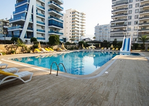 اطلالة بحر - شقة عائلية واسعة مفروشة - الانيا / مهموتلار 