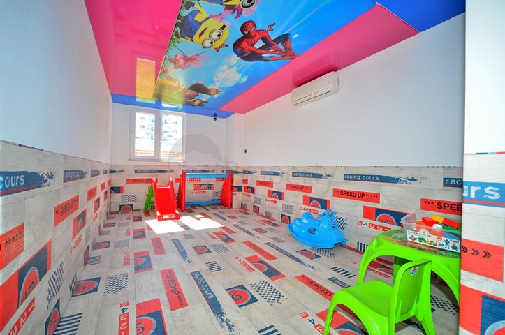 مساحة واسعة - غرفة وصالة مفروشة - مجمع 5 نجوم -في مهموتلار / الانيا 