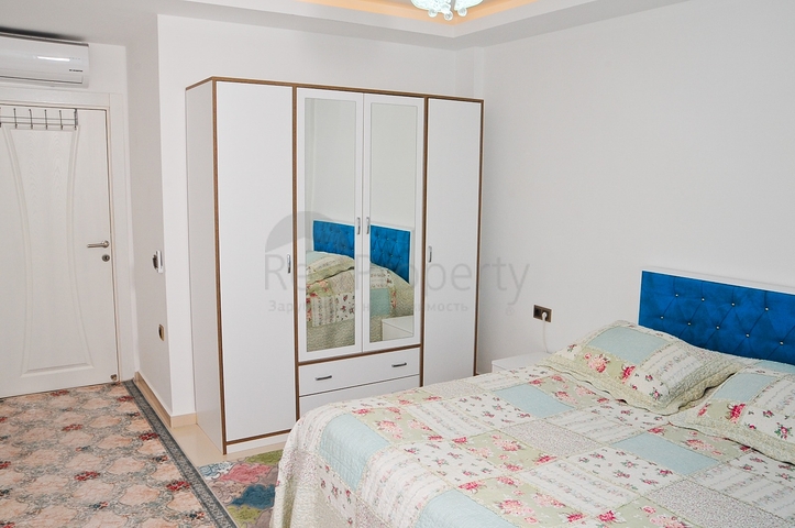 مساحة واسعة - غرفة وصالة مفروشة - مجمع 5 نجوم -في مهموتلار / الانيا 