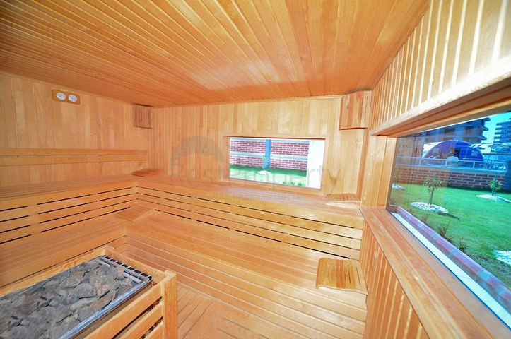 مساحة واسعة - غرفة وصالة مفروشة - مجمع 5 نجوم -في مهموتلار / الانيا 