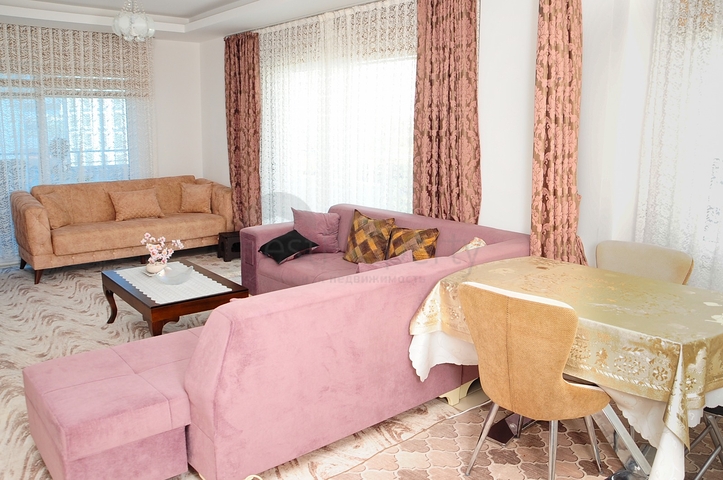 مساحة واسعة - غرفة وصالة مفروشة - مجمع 5 نجوم -في مهموتلار / الانيا 