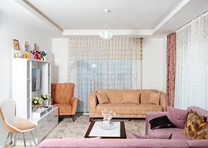 مساحة واسعة - غرفة وصالة مفروشة - مجمع 5 نجوم -في مهموتلار / الانيا 