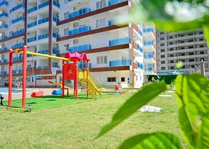 مساحة واسعة - غرفة وصالة مفروشة - مجمع 5 نجوم -في مهموتلار / الانيا 