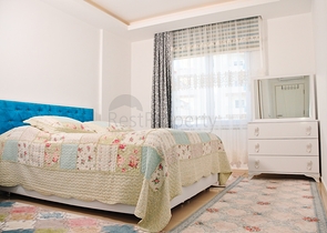 مساحة واسعة - غرفة وصالة مفروشة - مجمع 5 نجوم -في مهموتلار / الانيا 