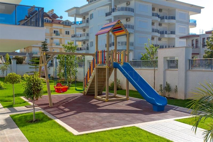 مجمع سكني فاخر - شقة 2 غرفة وصالة - في منطقة اوبا الراقية / الانيا 