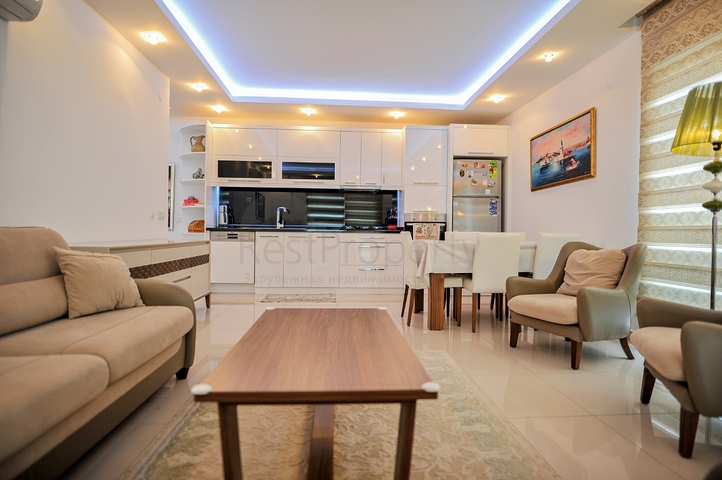 مجمع سكني فاخر - شقة 2 غرفة وصالة - في منطقة اوبا الراقية / الانيا 