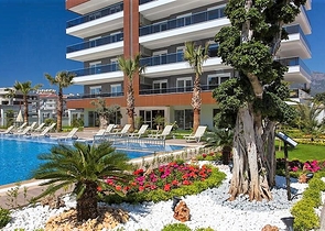 مجمع سكني فاخر - شقة 2 غرفة وصالة - في منطقة اوبا الراقية / الانيا 