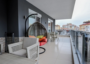 مجمع سكني فاخر - شقة 2 غرفة وصالة - في منطقة اوبا الراقية / الانيا 