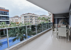 مجمع سكني فاخر - شقة 2 غرفة وصالة - في منطقة اوبا الراقية / الانيا 