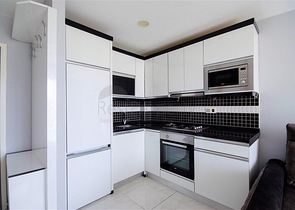 تصميم داخلي انيق - شقة غرفة وصالة ضمن مجمع سكني - مهموتلار / الانيا 