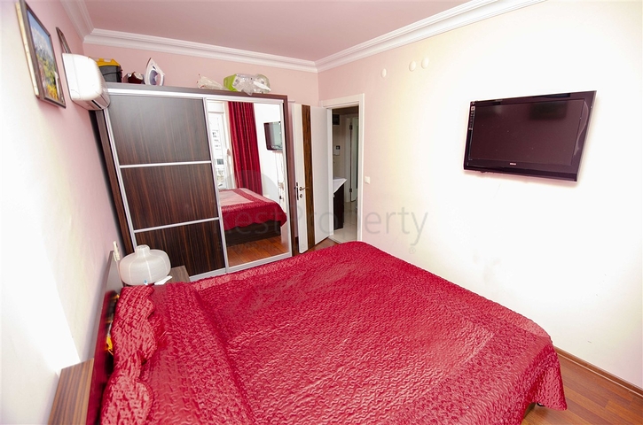 شقة 2 + 1 مع أثاث في ليمان 800 م على البحر