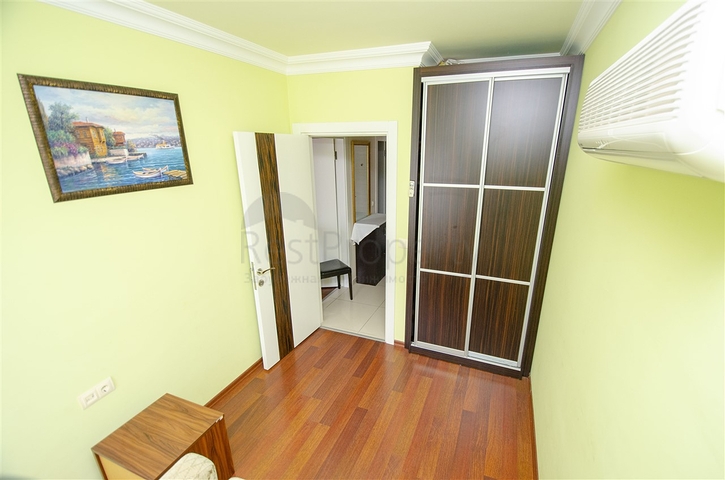 شقة 2 + 1 مع أثاث في ليمان 800 م على البحر