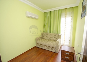 شقة 2 + 1 مع أثاث في ليمان 800 م على البحر