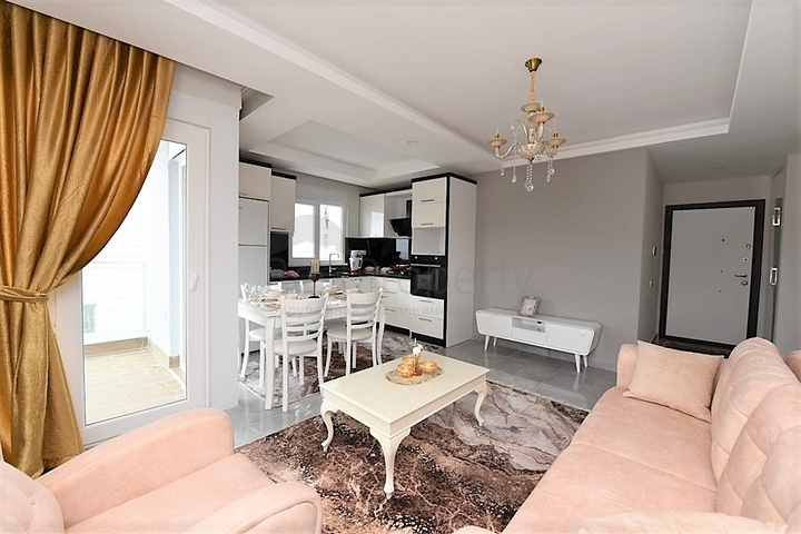 شقق مفروشة - بأسعار مناسبة - ضمن مجمع سكني قريب من البحر - مهموتلار / الانيا 