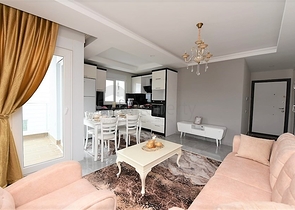 شقق مفروشة - بأسعار مناسبة - ضمن مجمع سكني قريب من البحر - مهموتلار / الانيا 