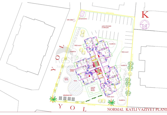في مركز الانيا - مجمع سكني حديث قيد الانشاء -مع تسهيلات بالدفعات 