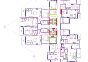 في مركز الانيا - مجمع سكني حديث قيد الانشاء -مع تسهيلات بالدفعات 