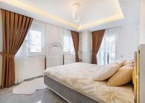 شقة غرفتين وصالة - ضمن مجمع يضم كافة الخدمات - مهموتلار/ الانيا  