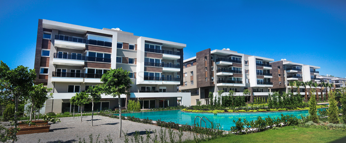 شقة 4 + 1 في مشروع فاخر في أونجالي كونيالتي