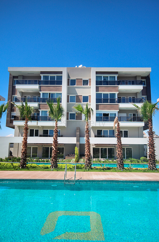 شقة 4 + 1 في مشروع فاخر في أونجالي كونيالتي