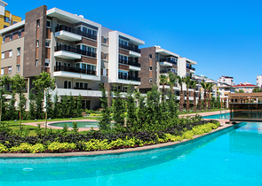 شقة 4 + 1 في مشروع فاخر في أونجالي كونيالتي