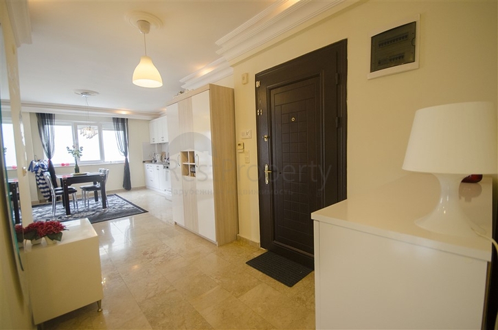 منطقة سكنية هادئة - شقة غرفتين وصالة مفروشة - في جيكجلي / الانيا 