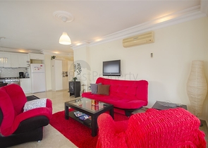 منطقة سكنية هادئة - شقة غرفتين وصالة مفروشة - في جيكجلي / الانيا 