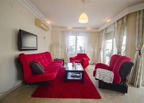 منطقة سكنية هادئة - شقة غرفتين وصالة مفروشة - في جيكجلي / الانيا 