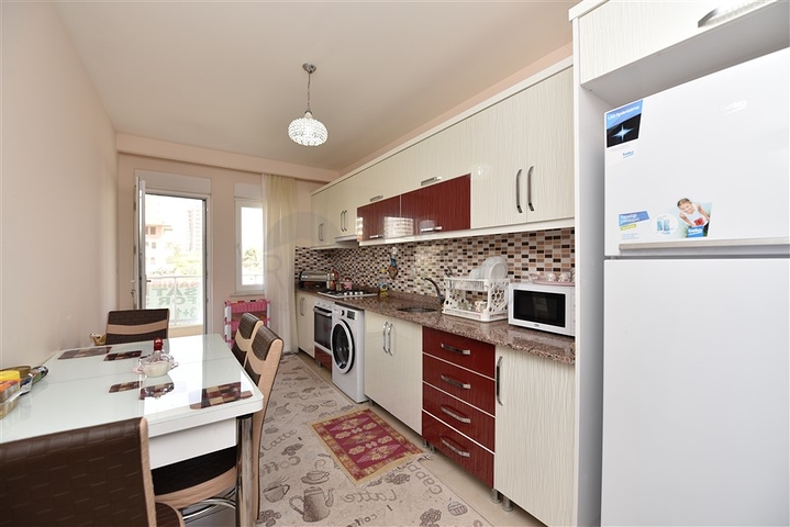 سعر مناسب - شقة عائلية 3 غرف وصالة - مطبخ منفصل - مهموتلار / الانيا 