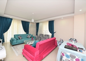 سعر مناسب - شقة عائلية 3 غرف وصالة - مطبخ منفصل - مهموتلار / الانيا 