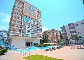 سعر مناسب - شقة عائلية 3 غرف وصالة - مطبخ منفصل - مهموتلار / الانيا 