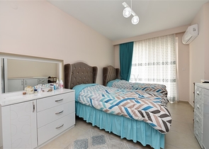 سعر مناسب - شقة عائلية 3 غرف وصالة - مطبخ منفصل - مهموتلار / الانيا 