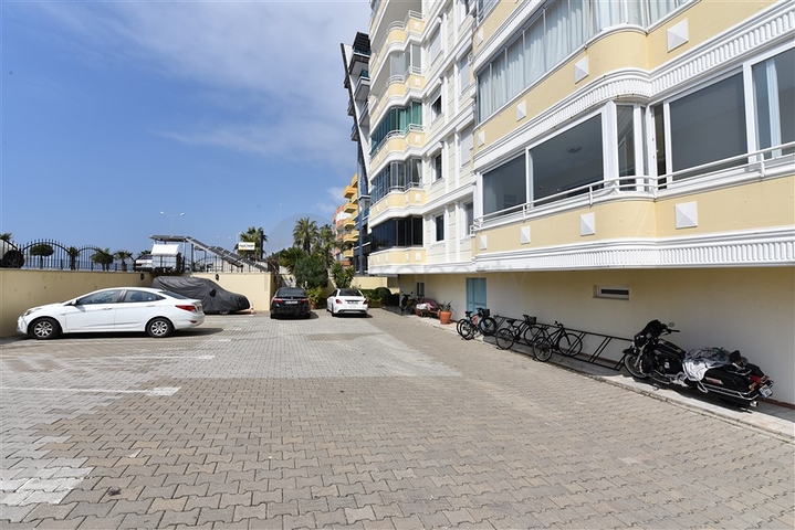 اطلالة بحر ساحرة - شقة غرفتين وصالة مفروشة - مجمع اول صف على البحر - مهموتلار / الانيا 