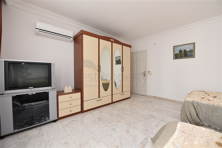 اطلالة بحر ساحرة - شقة غرفتين وصالة مفروشة - مجمع اول صف على البحر - مهموتلار / الانيا 