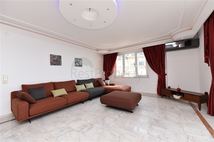 اطلالة بحر ساحرة - شقة غرفتين وصالة مفروشة - مجمع اول صف على البحر - مهموتلار / الانيا 